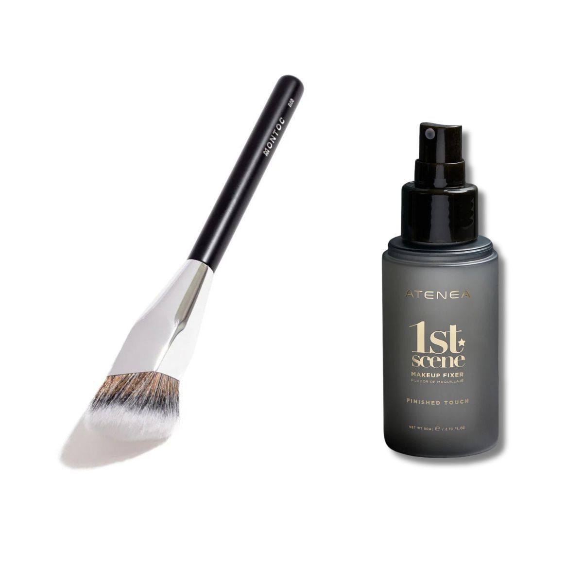 ATENEA - Fijador Maquillaje Spray Brocha Maquillaje Look Impecable
