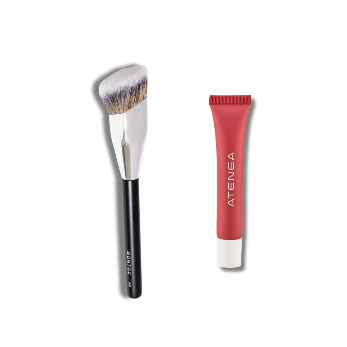 ATENEA - Balsamo Labial Con Péptidos Labios Suaves Brocha Maquillaje