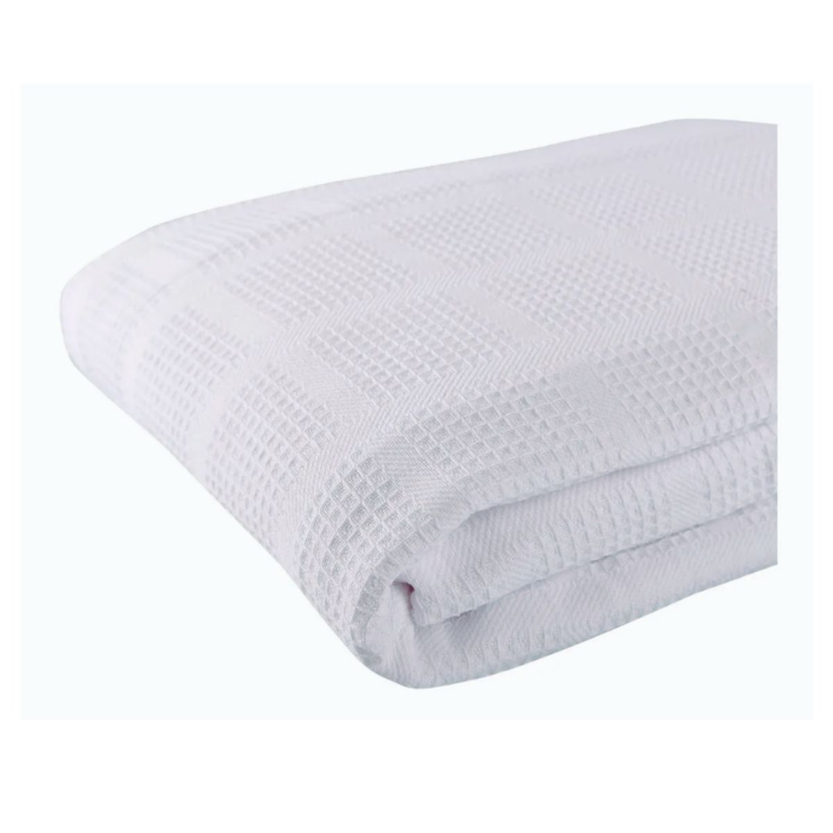 PASTELL - Colcha cobija Galleta Piqué Pastell Sencilla 1.50x2.20 700 gr Blanco