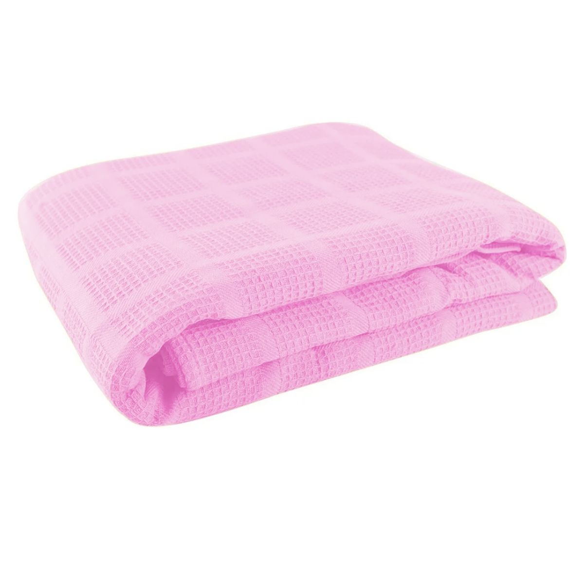 PASTELL - Colcha cobija Galleta Piqué Pastell Sencilla 1.50x2.20 700 gr Rosado