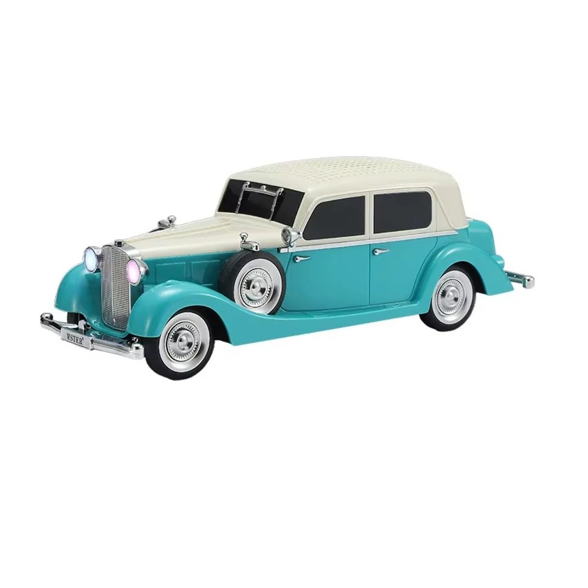 GENERAL - Radio Parlante Carro WS-1934 Bluetooth FM USB y Manos Libres Celeste