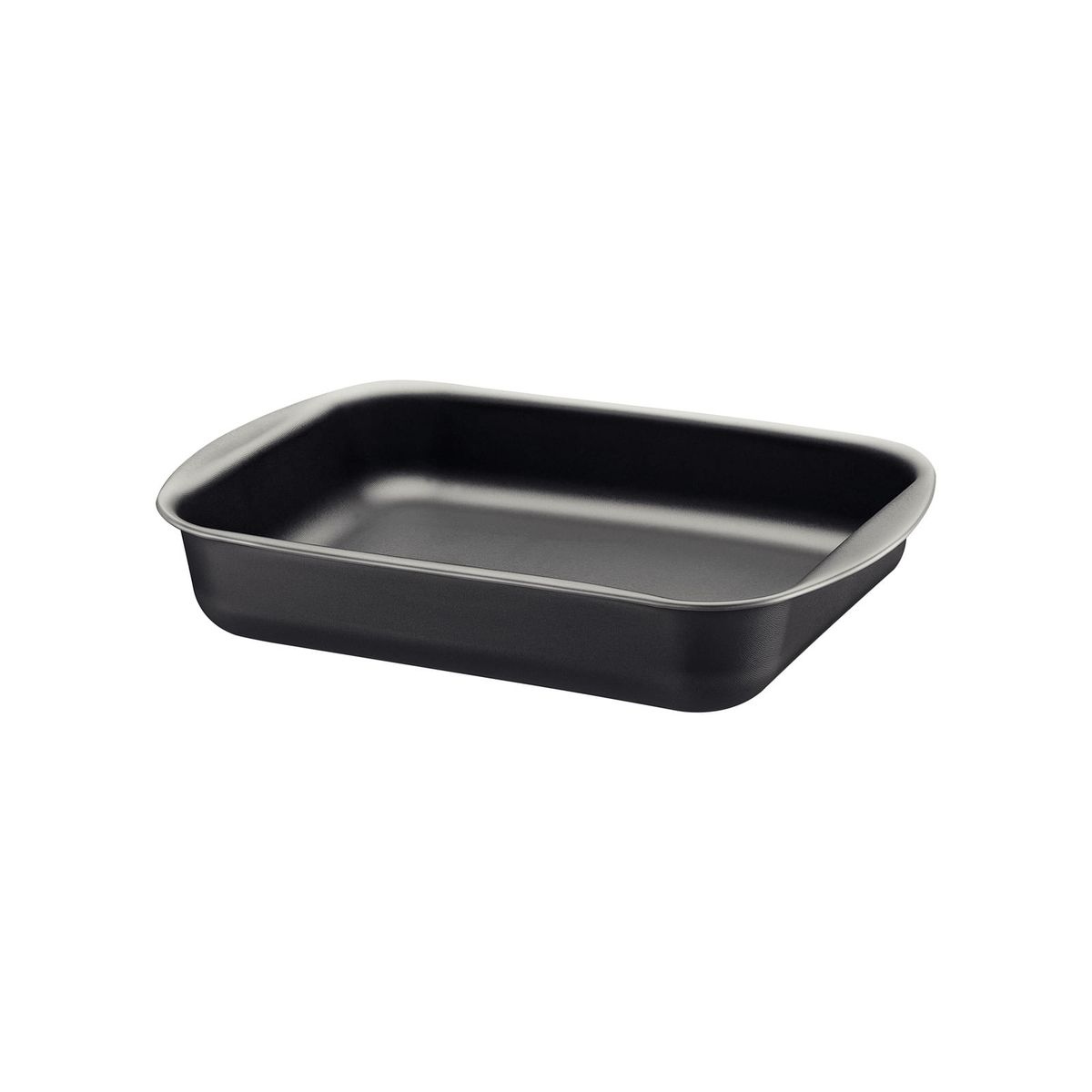 TRAMONTINA - Asadera rectangular honda Tramontina Brasil en aluminio con revestimiento interno y externo antiadherente Starflon Max grafito 22 cm 1,9 L