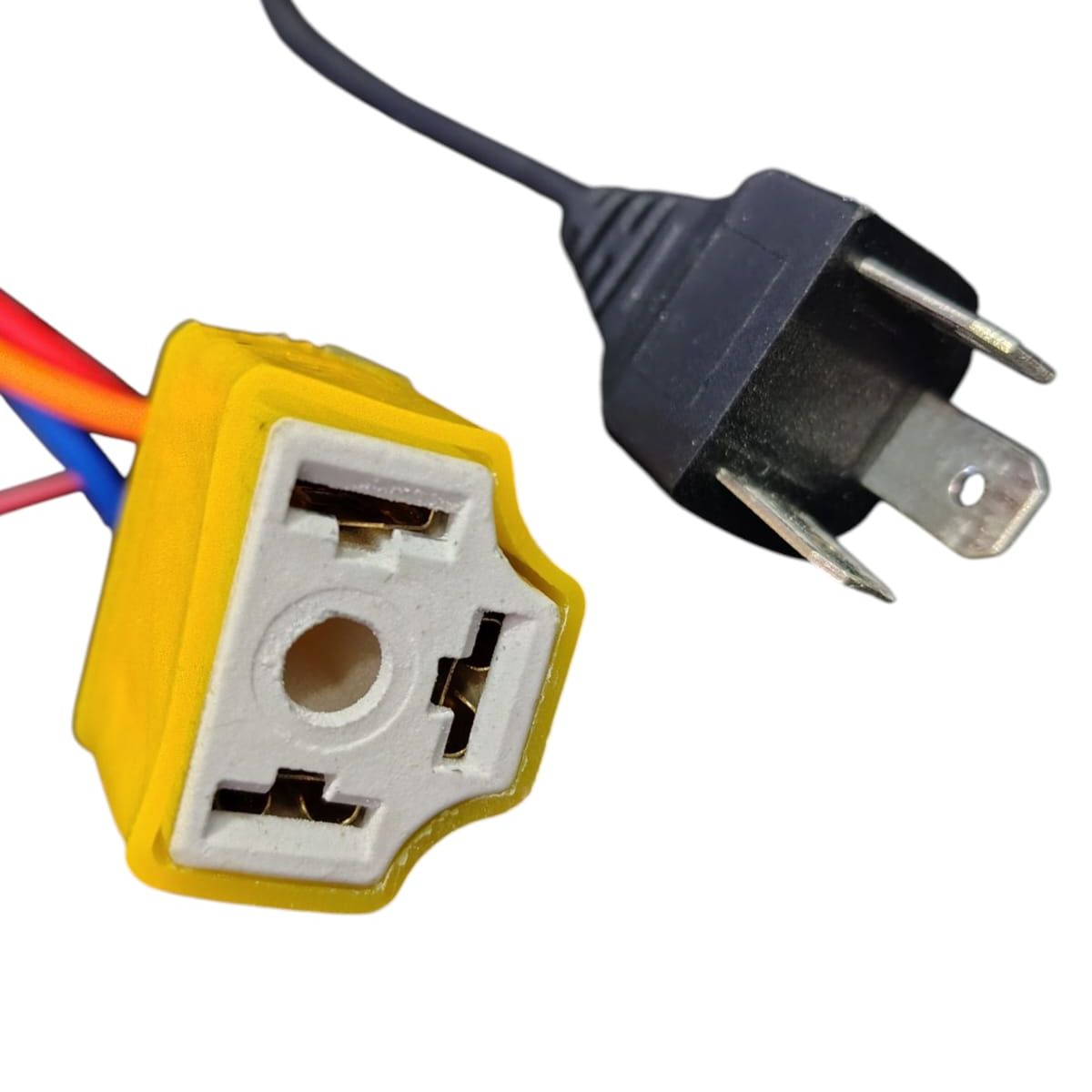 ACCESSMATIC - Socket Conector H4 Reforzado Universal LED Halógeno