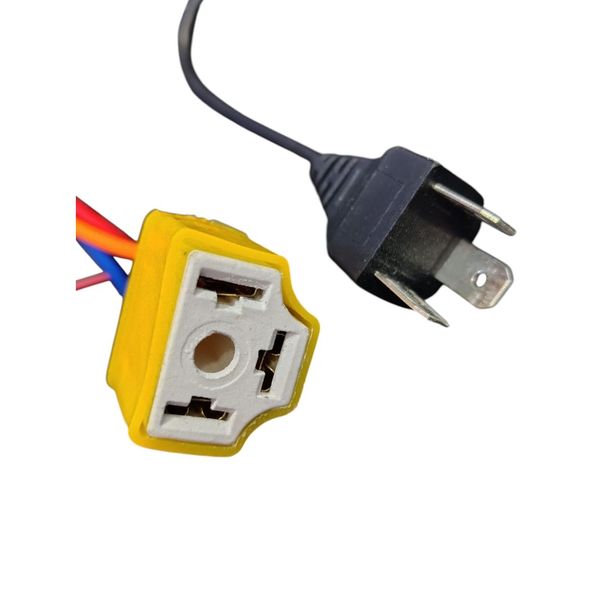 ACCESSMATIC - Socket Conector H4 Reforzado Universal LED Halógeno