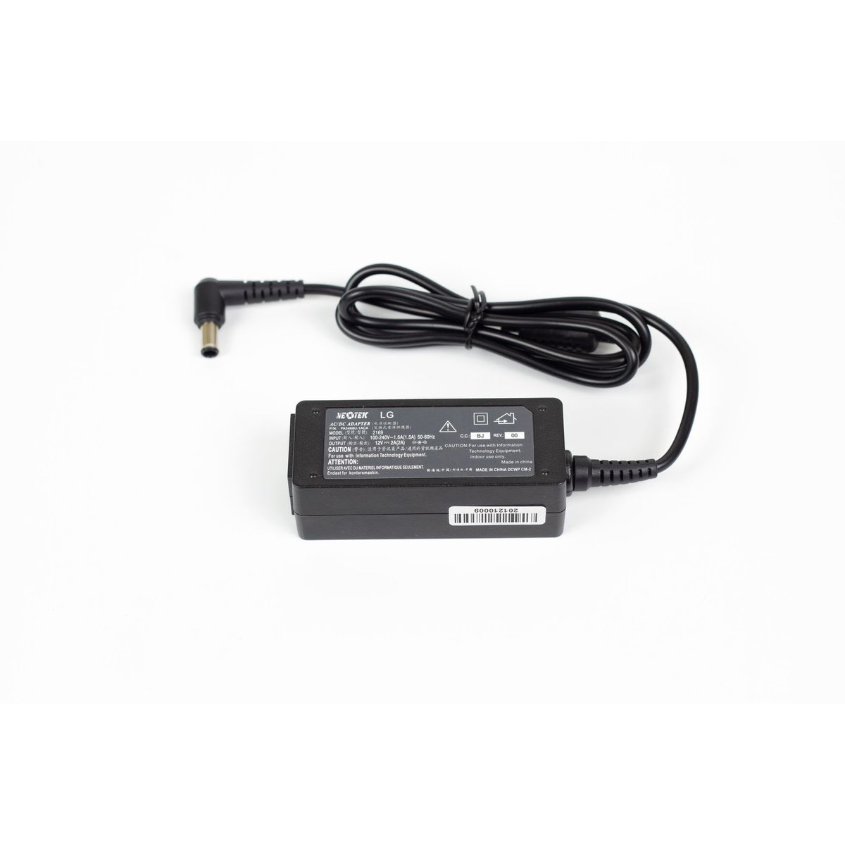NEOTEK - Cargador para LG 12V 2A 24W – Conector 6.5 × 4.4 mm