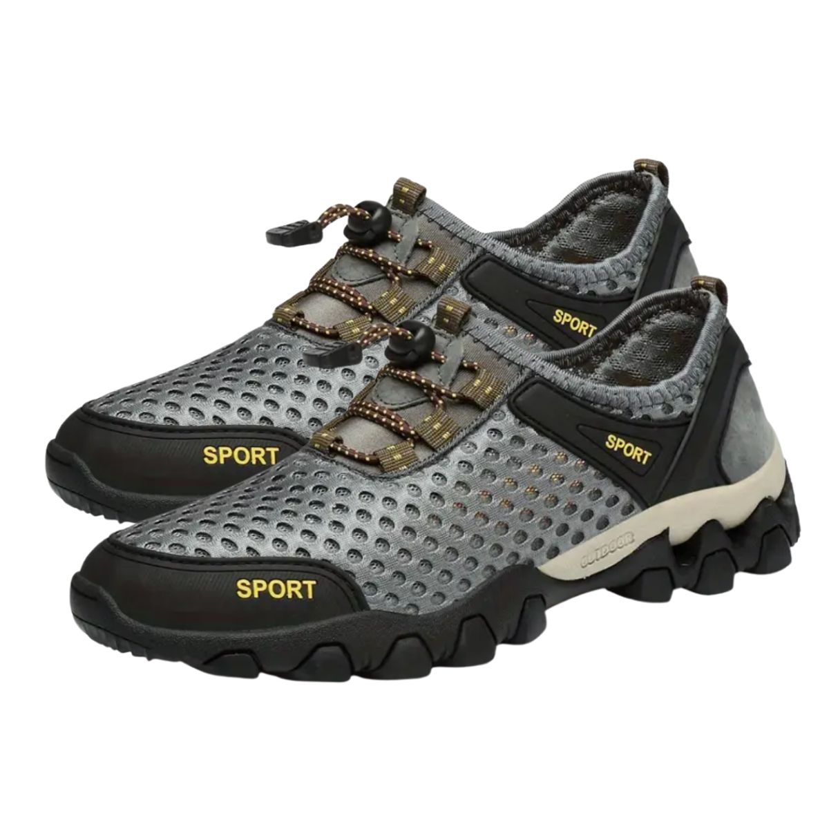 SPORT - Tenis Hombre Modernos Suaves Ligeros Senderismo para Agua Terra Sport