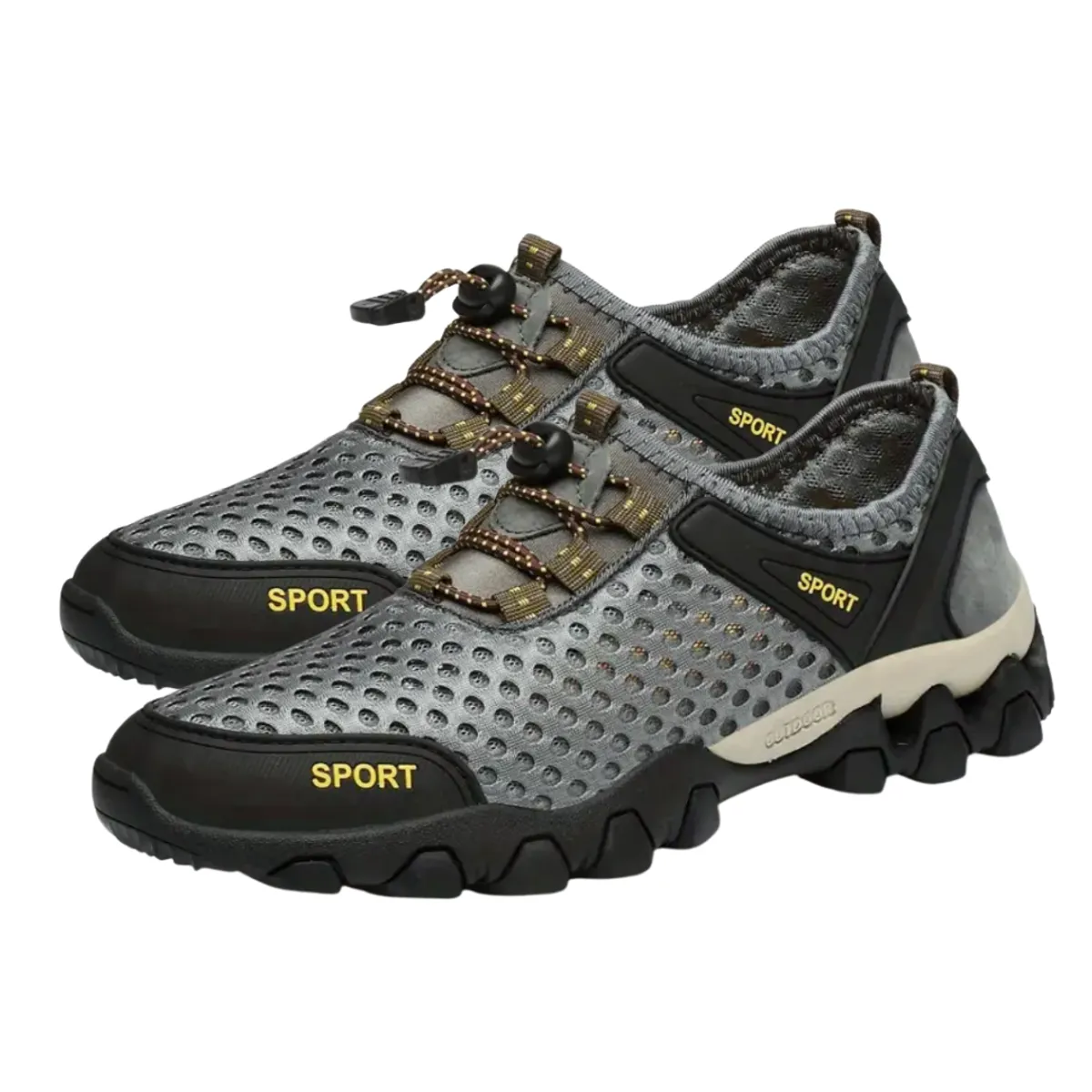 SPORT - Tenis Hombre Modernos Suaves Ligeros Senderismo para Agua Terra Sport