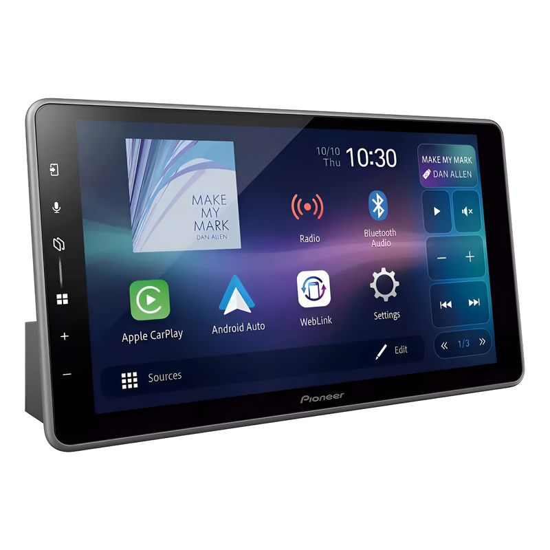PIONEER - Pantalla Flotante Pioneer 9” CarPlay Android Auto Wi-Fi