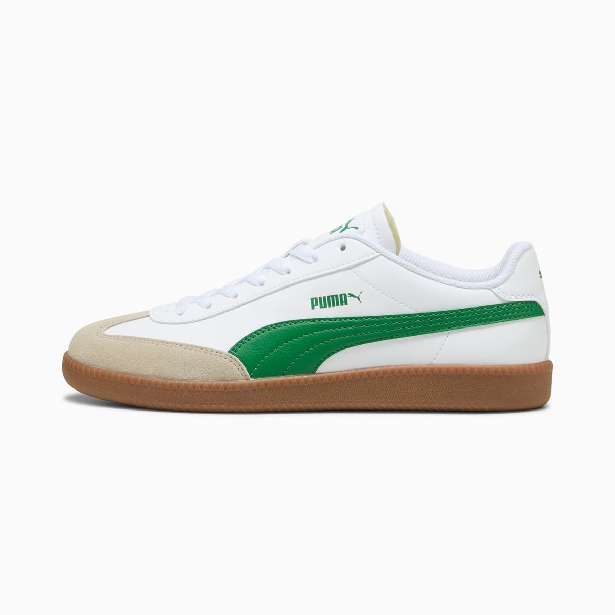 PUMA - Tenis Puma Hombre 9-T 398174-18 Blanco Verde Uso Diario
