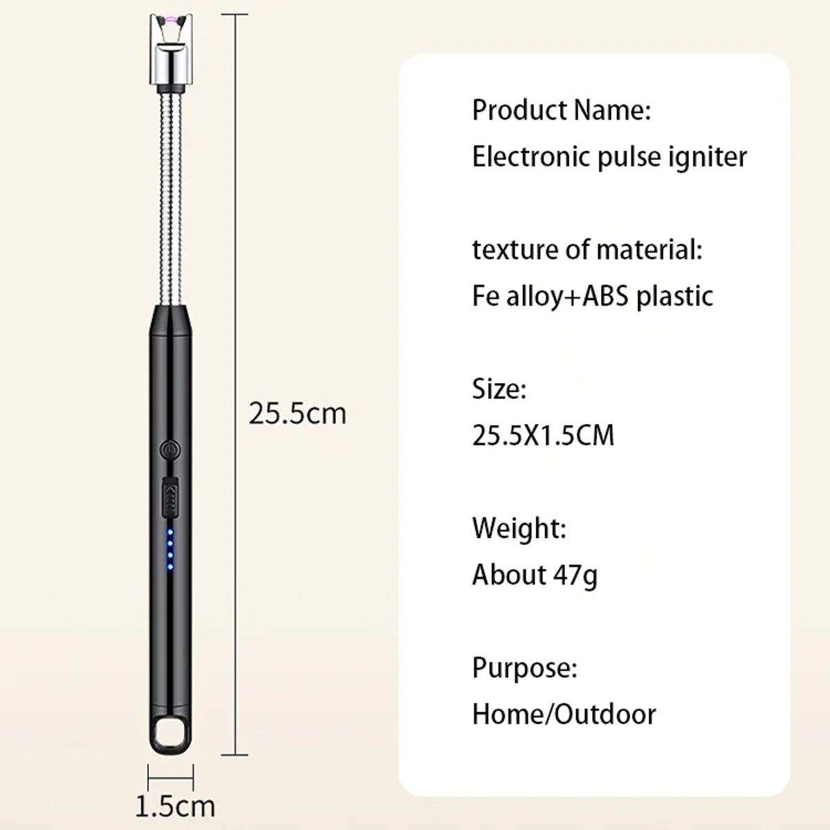 GENERICO - Encendedor Eléctrico Recargable Usb Encendedor