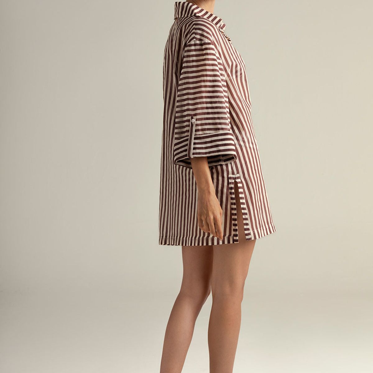 TOUCHE BALNEAIRE - Camisa manga larga en bloques de estampado 0A51061