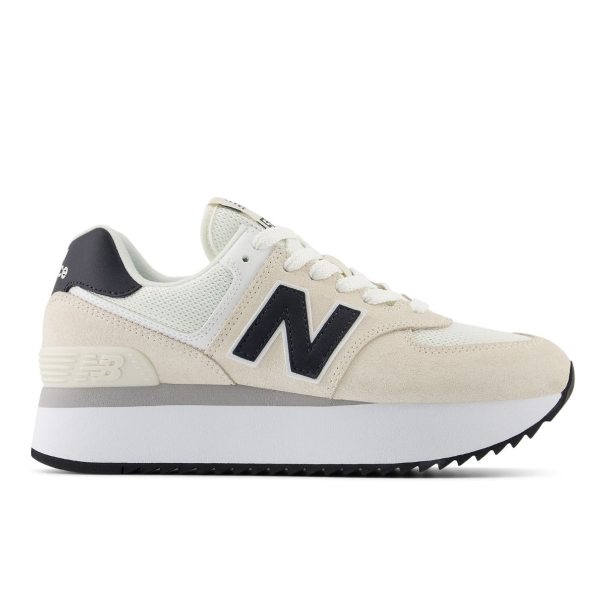 NEW BALANCE - Tenis New Balance 574 Mujer-Beige/Negro
