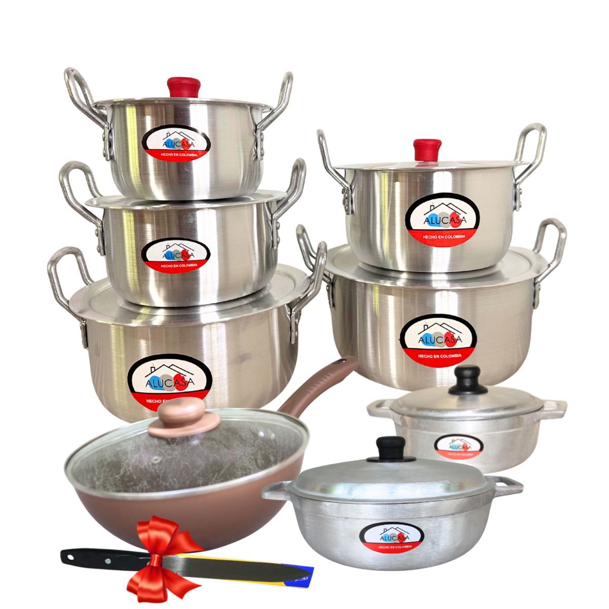 GENER - COMBO WOK AMBAR + OBSEQUIO