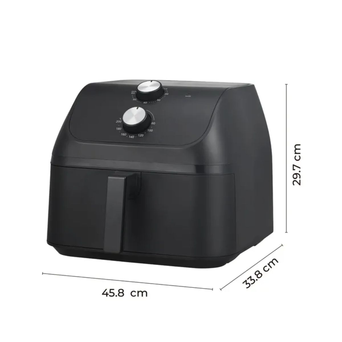 KALLEY - Freidora de Aire KALLEY 7,5 Litros K-MAF75 – Cocina más sano y sin esfuerzo