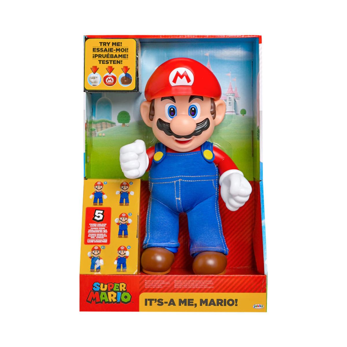 NINTENDO - It's-A Me, Mario! Figura Coleccionable Mario Bros Nintendo 29 cm