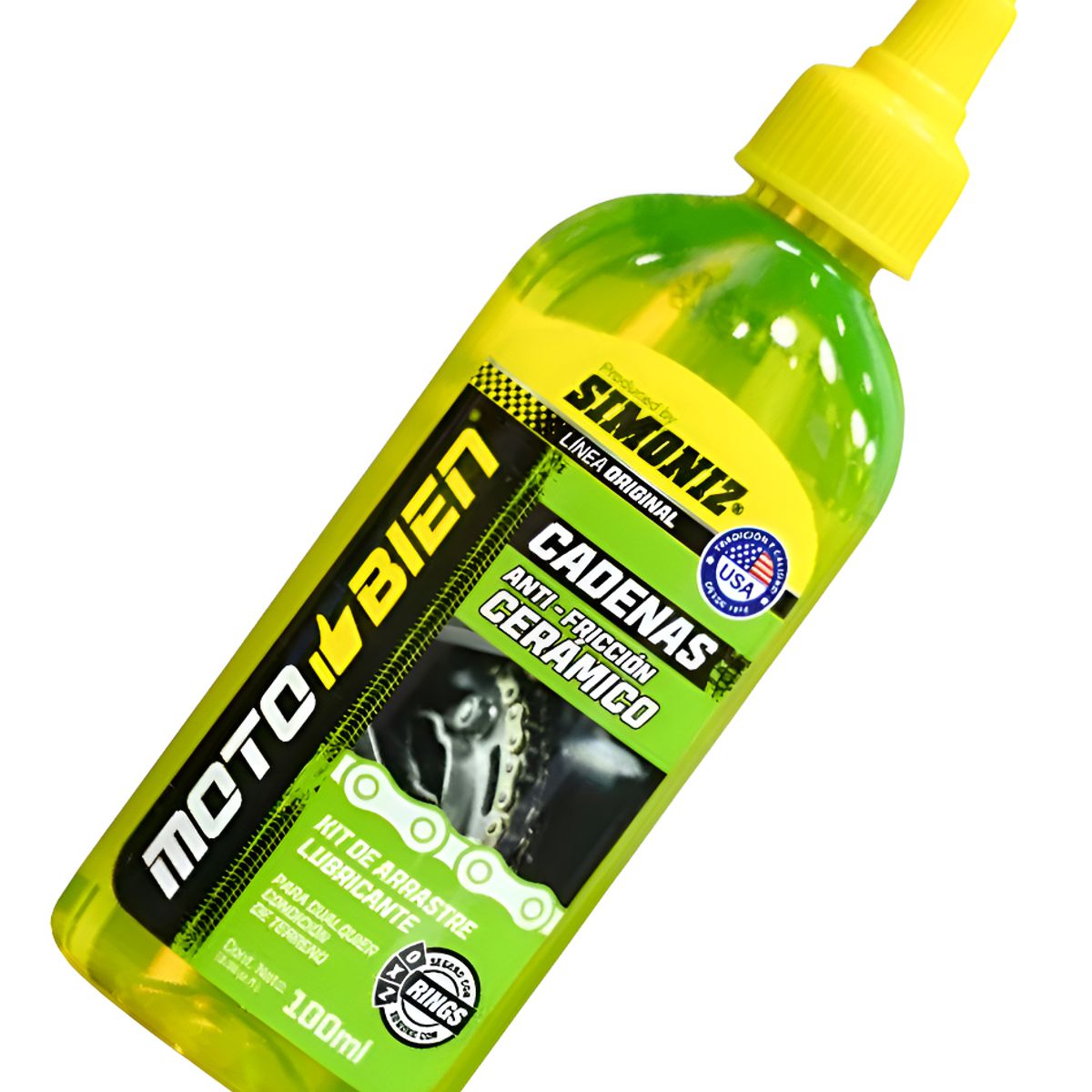 GENERICO - Lubricante Cadenas Cerámico Antifricción Simoniz Motobien
