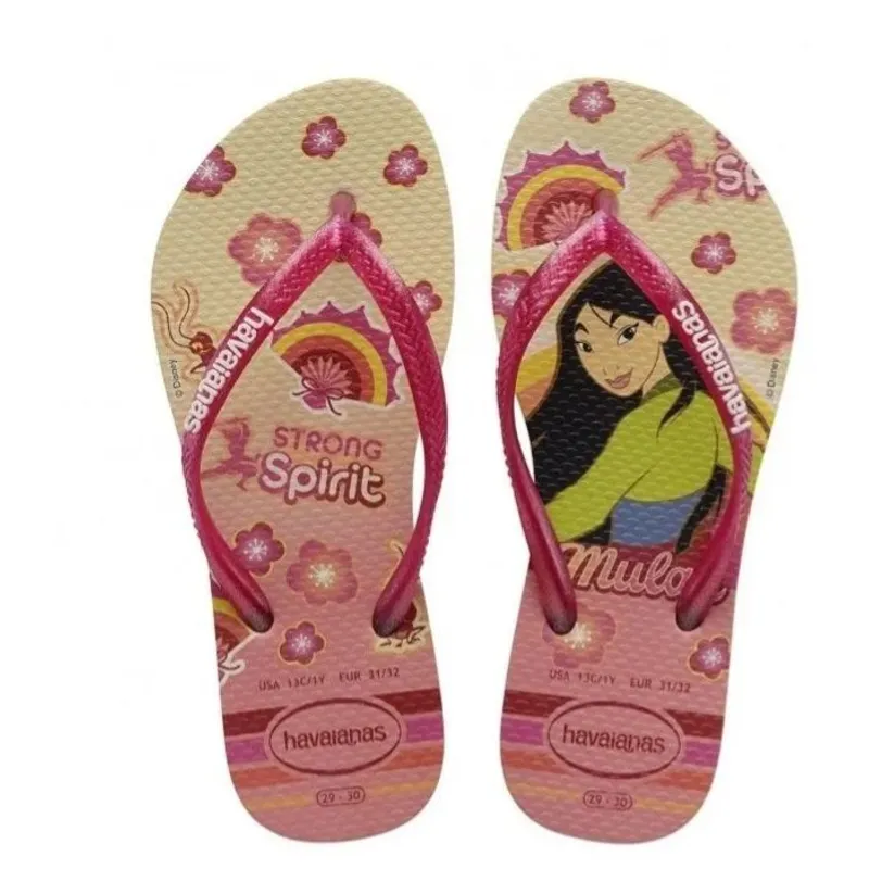 HAVAIANAS - Chanclas Sandalias Havaianas Niños Mulán Rosa
