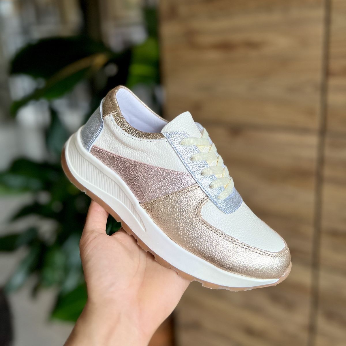 CALZADO BONT - Tenis Multicolor Mujer En CUERO Deportivo Bont Torino