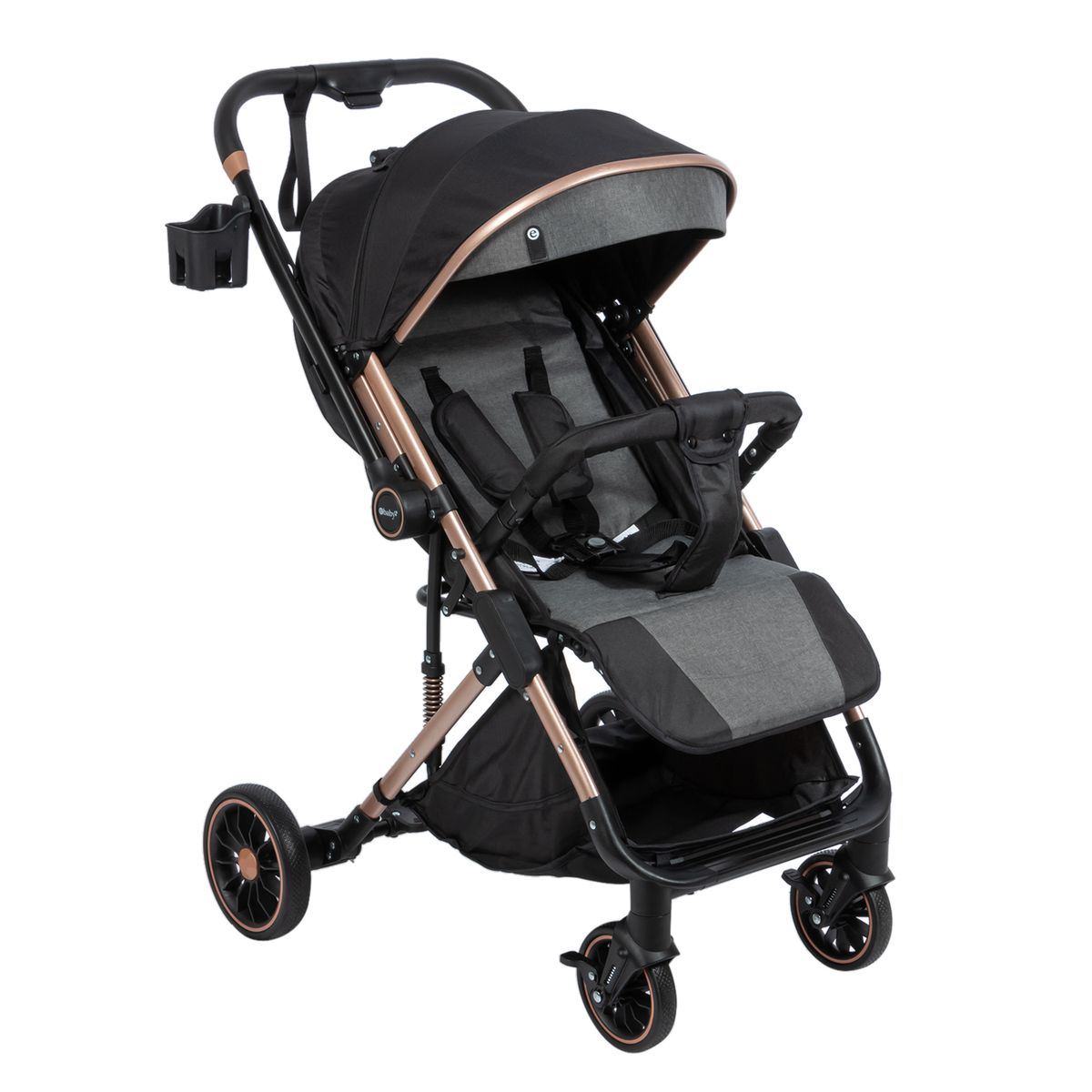 EBABY - Coche Maleta Reversible CONNECT EB148 Negro