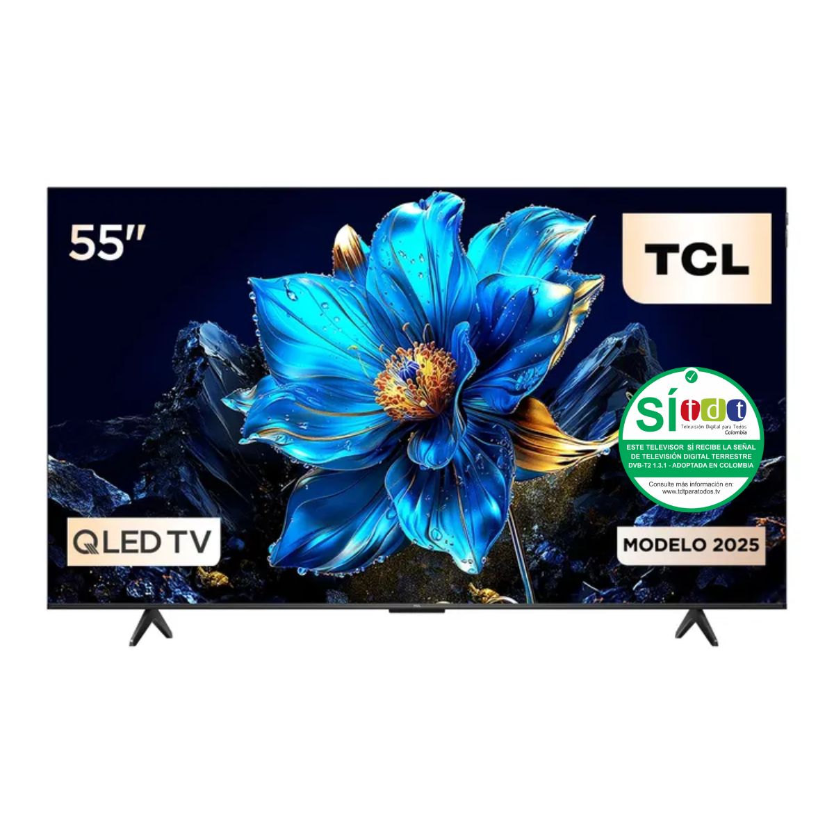 TCL - Televisor TCL 55 55V61C 4K UHD Smart TV Google