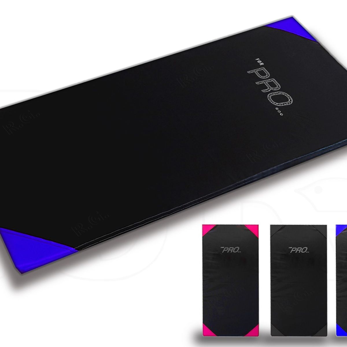 LAVEF - Colchoneta Deportiva Profesional Azul Yoga Pilates Gimnasio