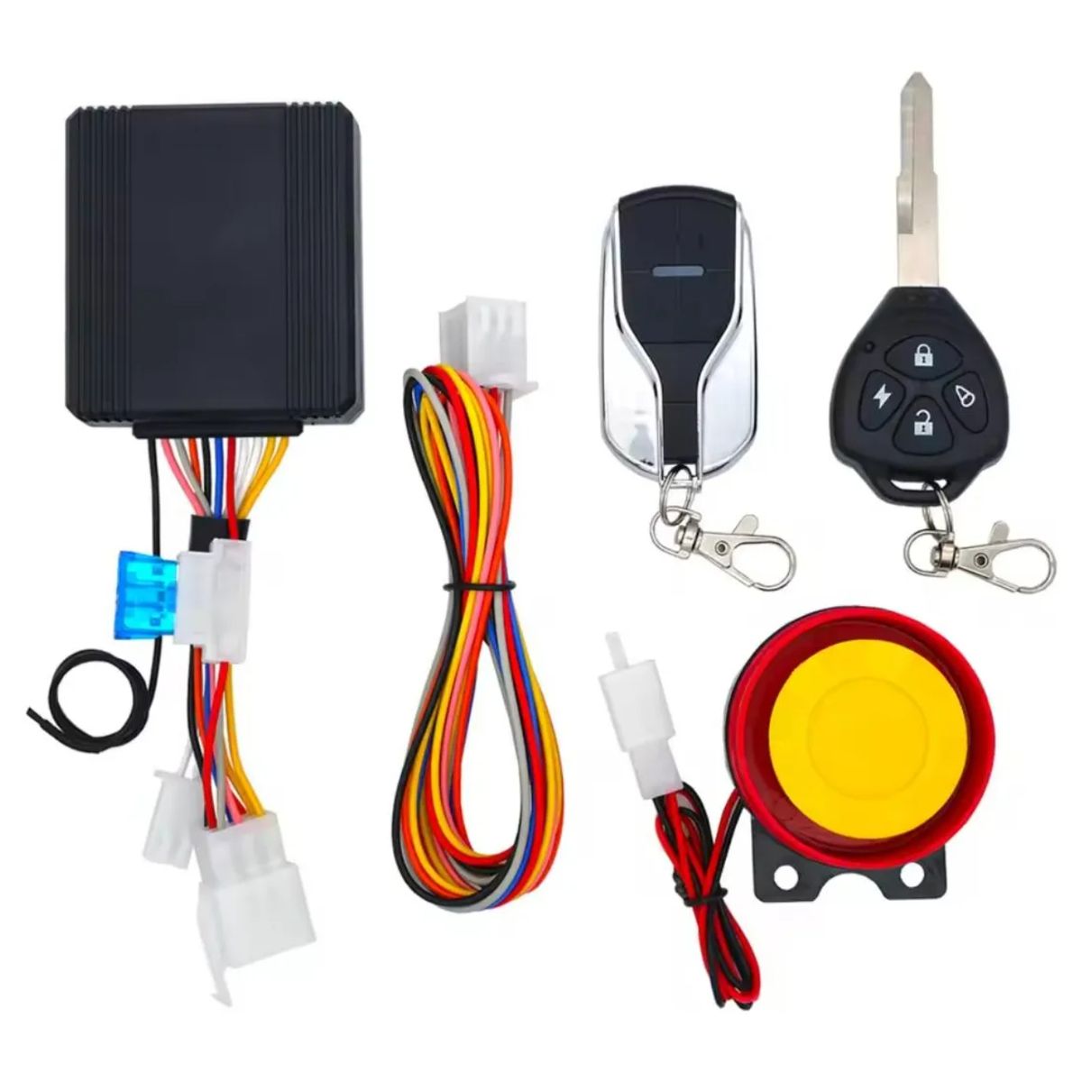 GENERICO - Anti Robo Alarma Para Moto y Carro - Mando A Distancia