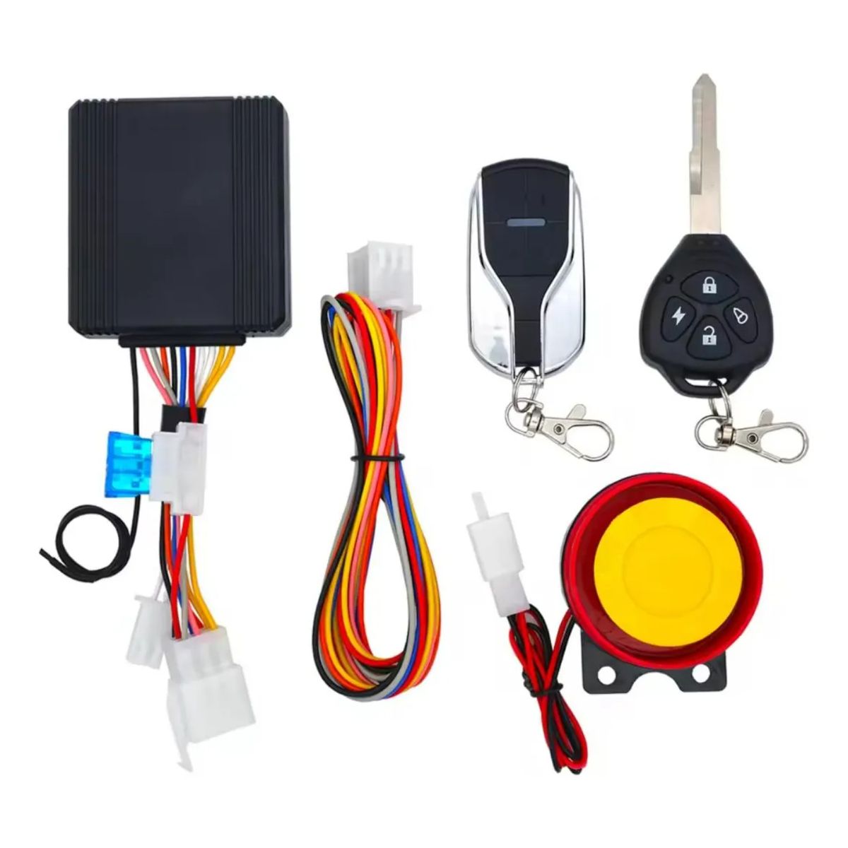 GENERICO - Anti Robo Alarma Para Moto y Carro - Mando A Distancia