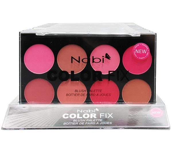 PALETA DE RUBORES Y CONTORNOS COLOR FIX DE NABI COSMETICS GENERICO ...