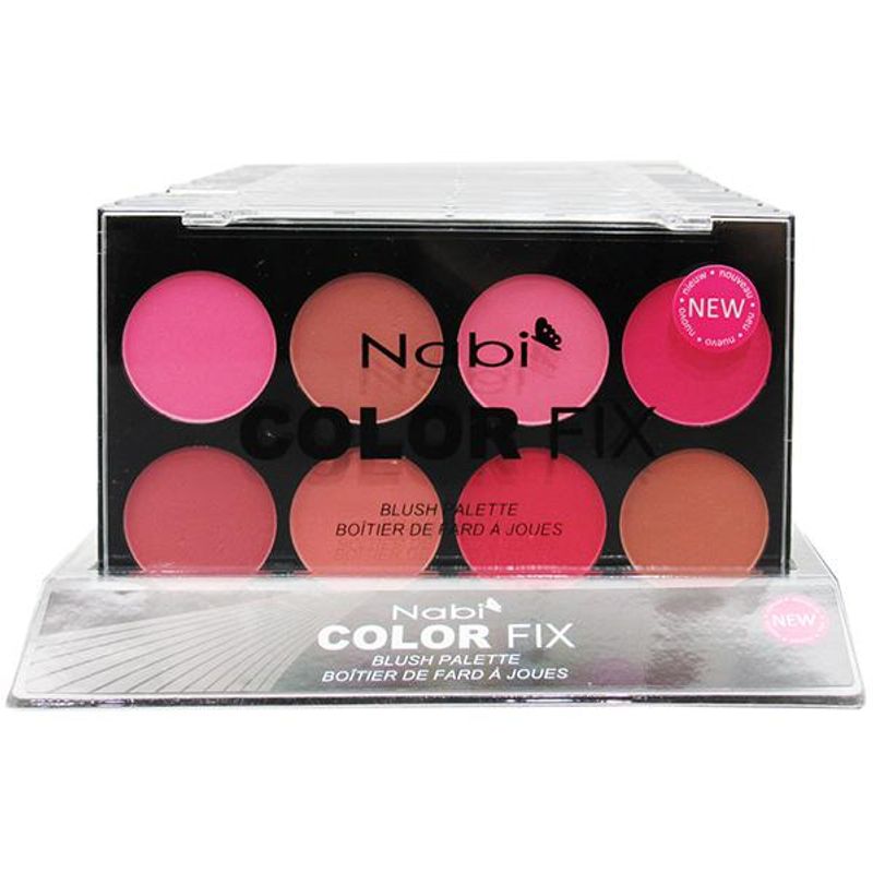 GENERICO - PALETA DE RUBORES Y CONTORNOS COLOR FIX DE NABI COSMETICS