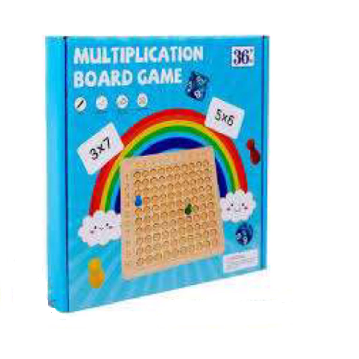 SWISSHOME - JUEGO DE MULTIPLICACION PARA NIÑOS  +3 AÑOS