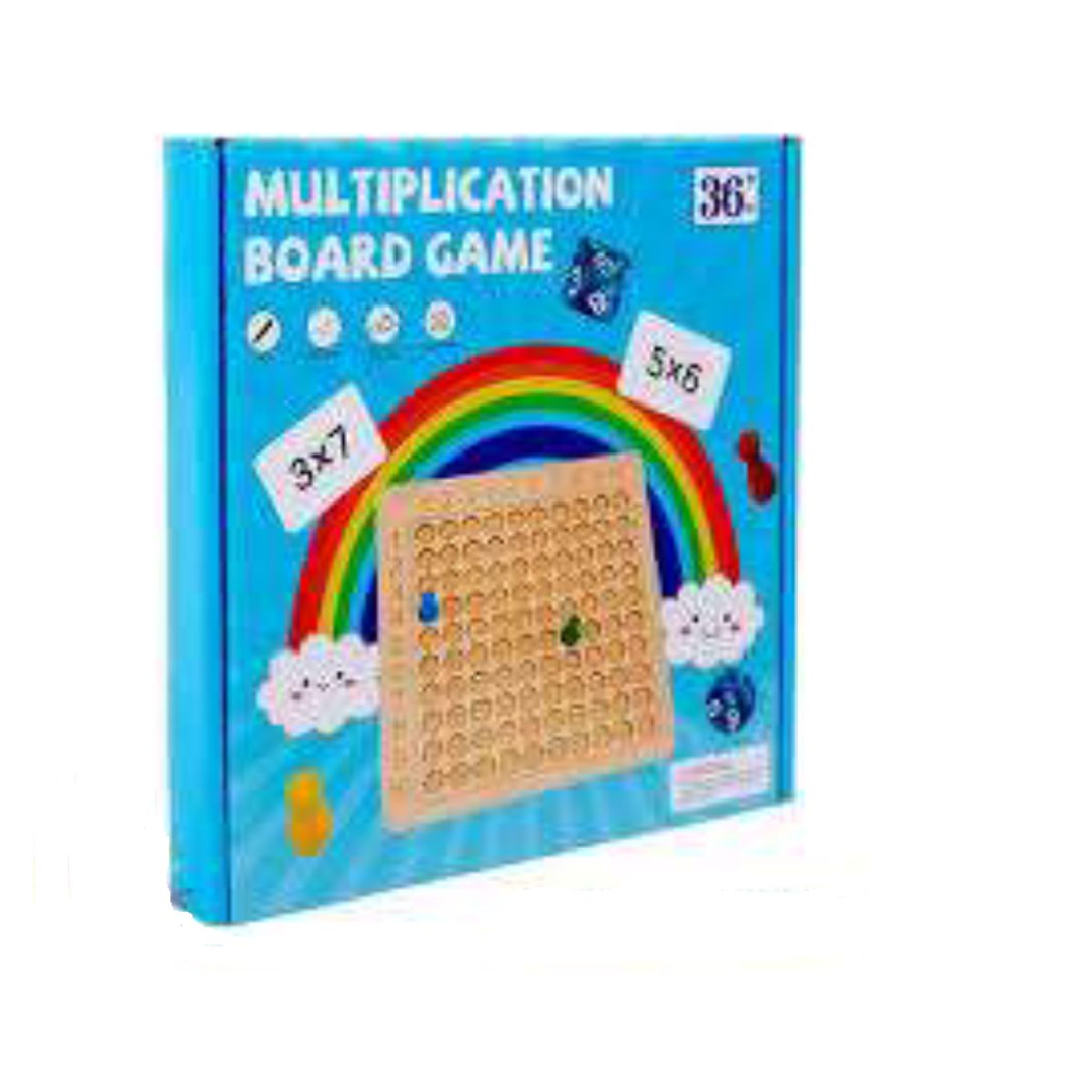 SWISSHOME - JUEGO DE MULTIPLICACION PARA NIÑOS  +3 AÑOS