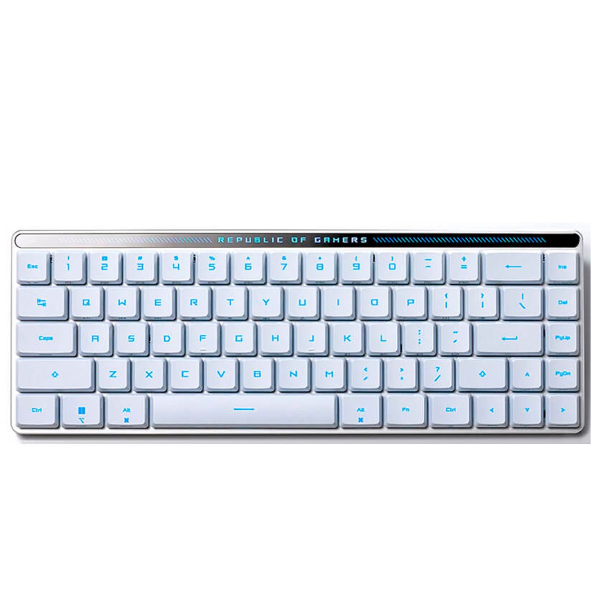 ASUS - Teclado Optico Mecanico Asus Rog Falchion RX Low Profile Blanco