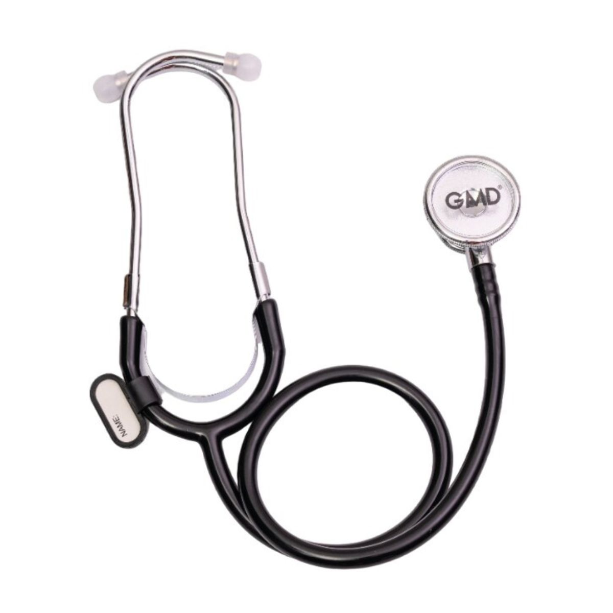 GMD - Fonendoscopio Gmd Doble Usuario Ois 100 Color Negro + Estuche De Gel Corazon