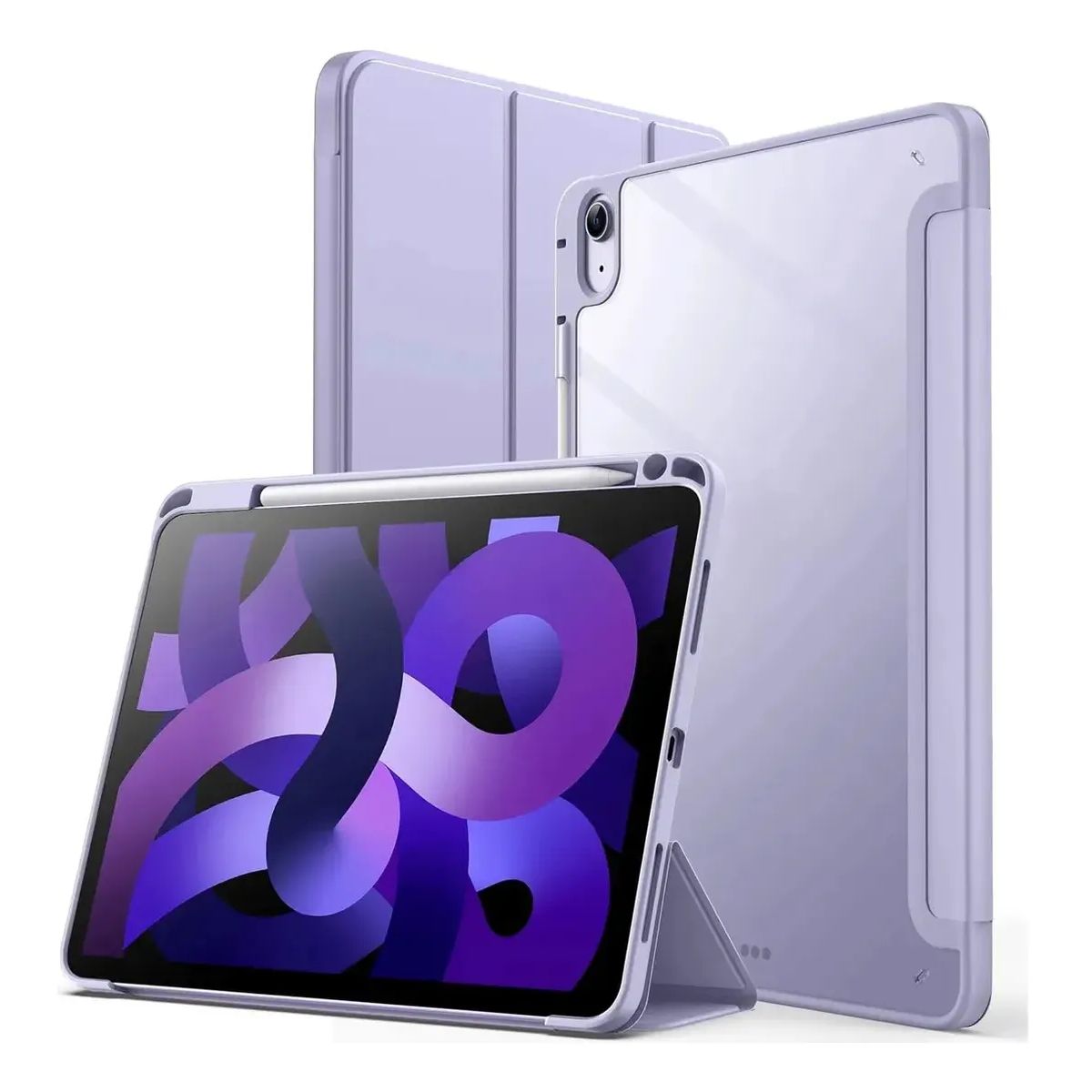 GENERICO - ESTUCHE SMART CASE CLEAR PARA IPAD PRO 11 M5 2025