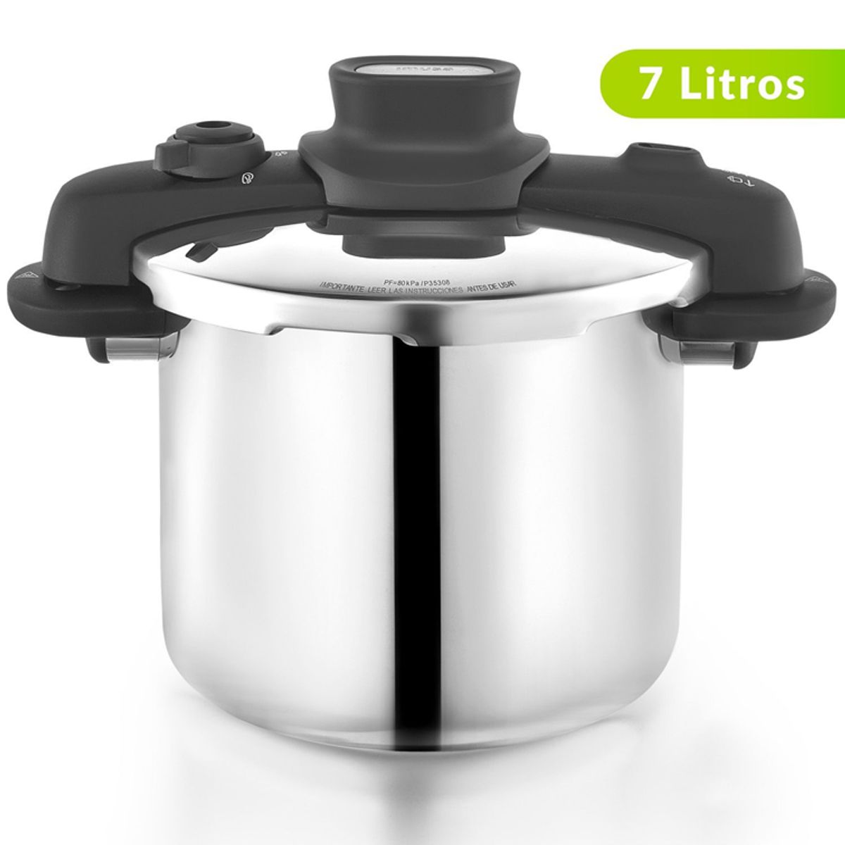 IMUSA - Olla a presión Imusa de 7 Litros Talent Master Acero Inoxidable 7114000584