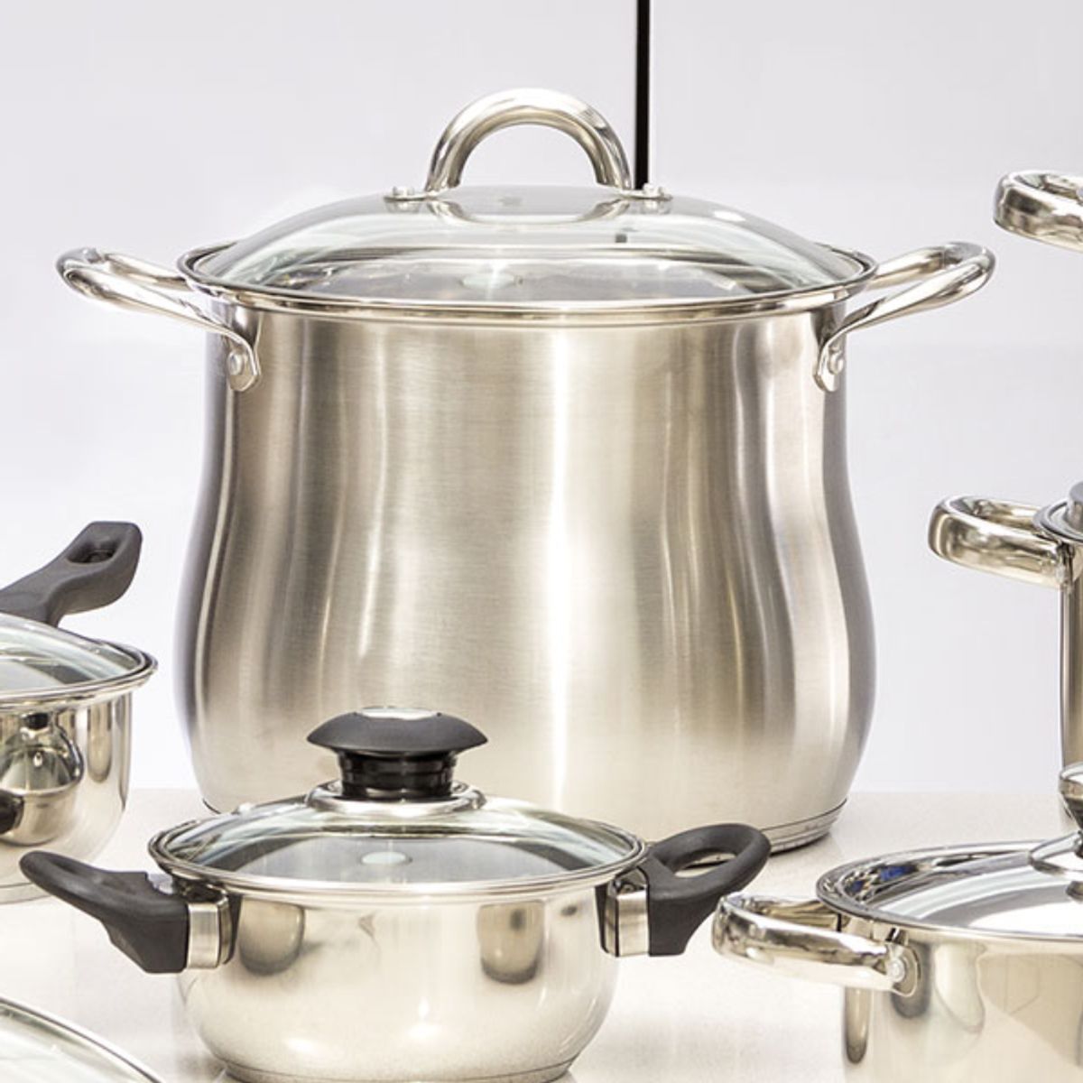 TECNOHOGAR JS - Olla Sopera En Acero Quirurgico Capacidad 17 Litros Gipfel