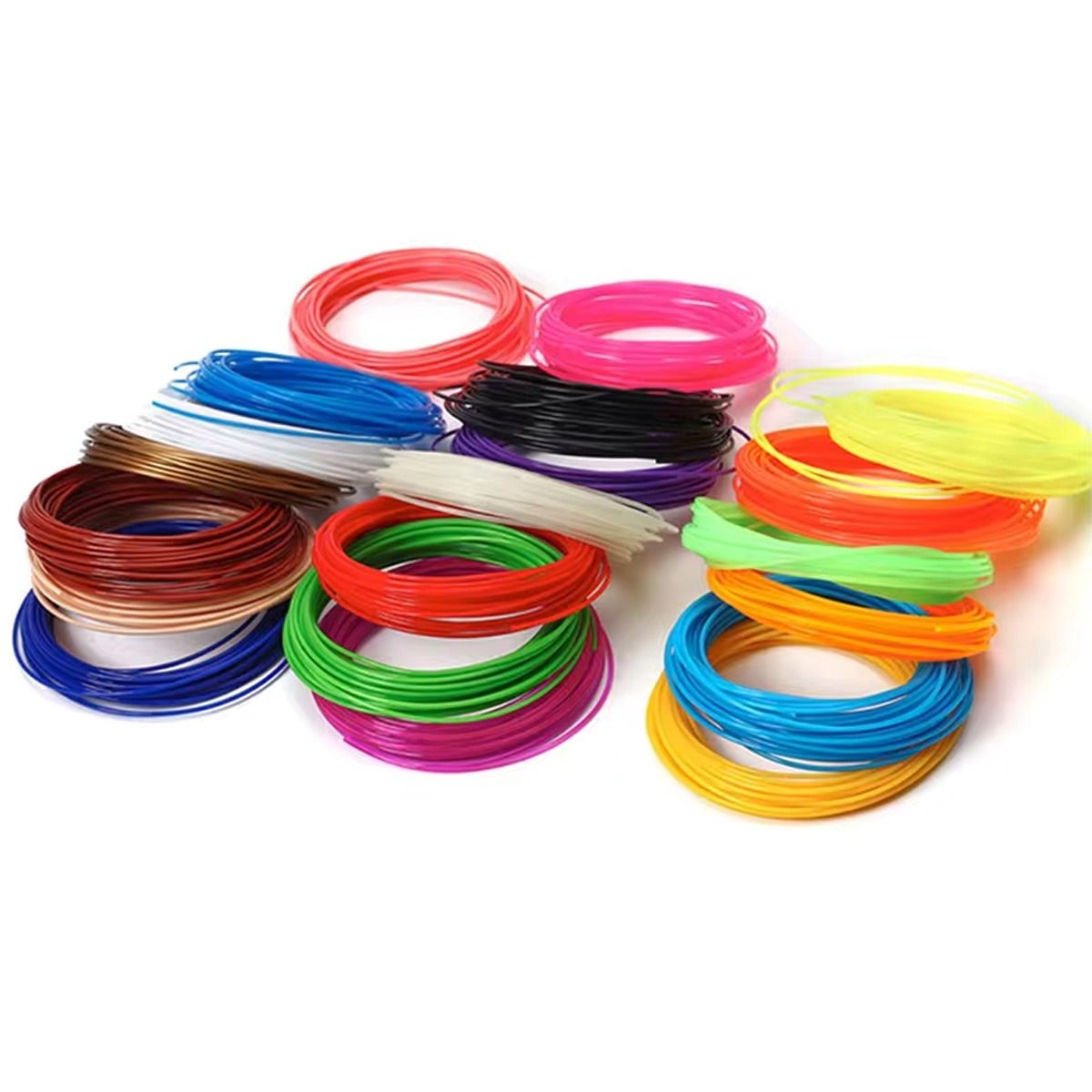 GENERICO - Repuestos Filamentos Para Lapicero 3d 17 Filamentos 50m Multicolor Aleatorios