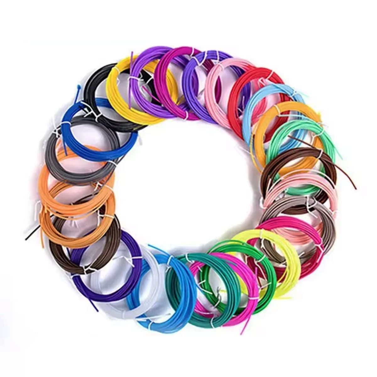 GENERICO - Repuestos Filamentos Para Lapicero 3d 17 Filamentos 50m Multicolor Aleatorios