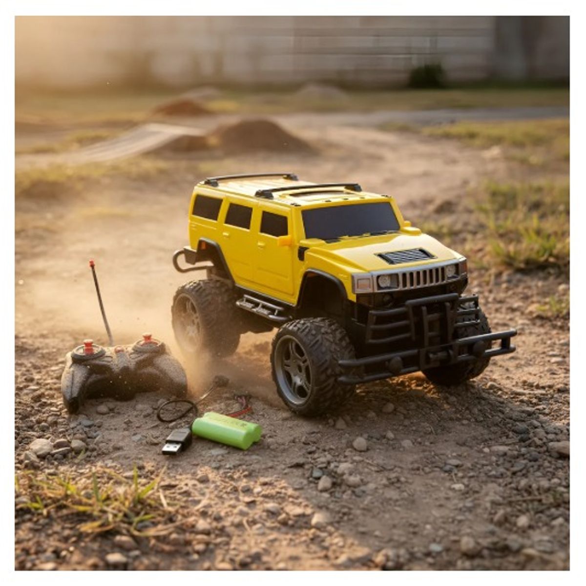 INFANTILES CAJUROMIX - Camioneta Todo Terreno A Control Remoto Juega Y Explora