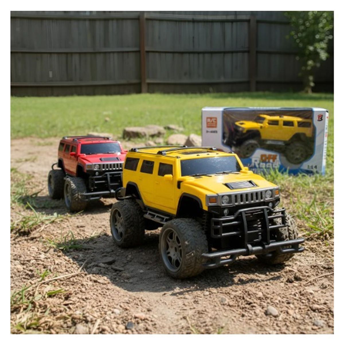 INFANTILES CAJUROMIX - Camioneta Todo Terreno A Control Remoto Juega Y Explora