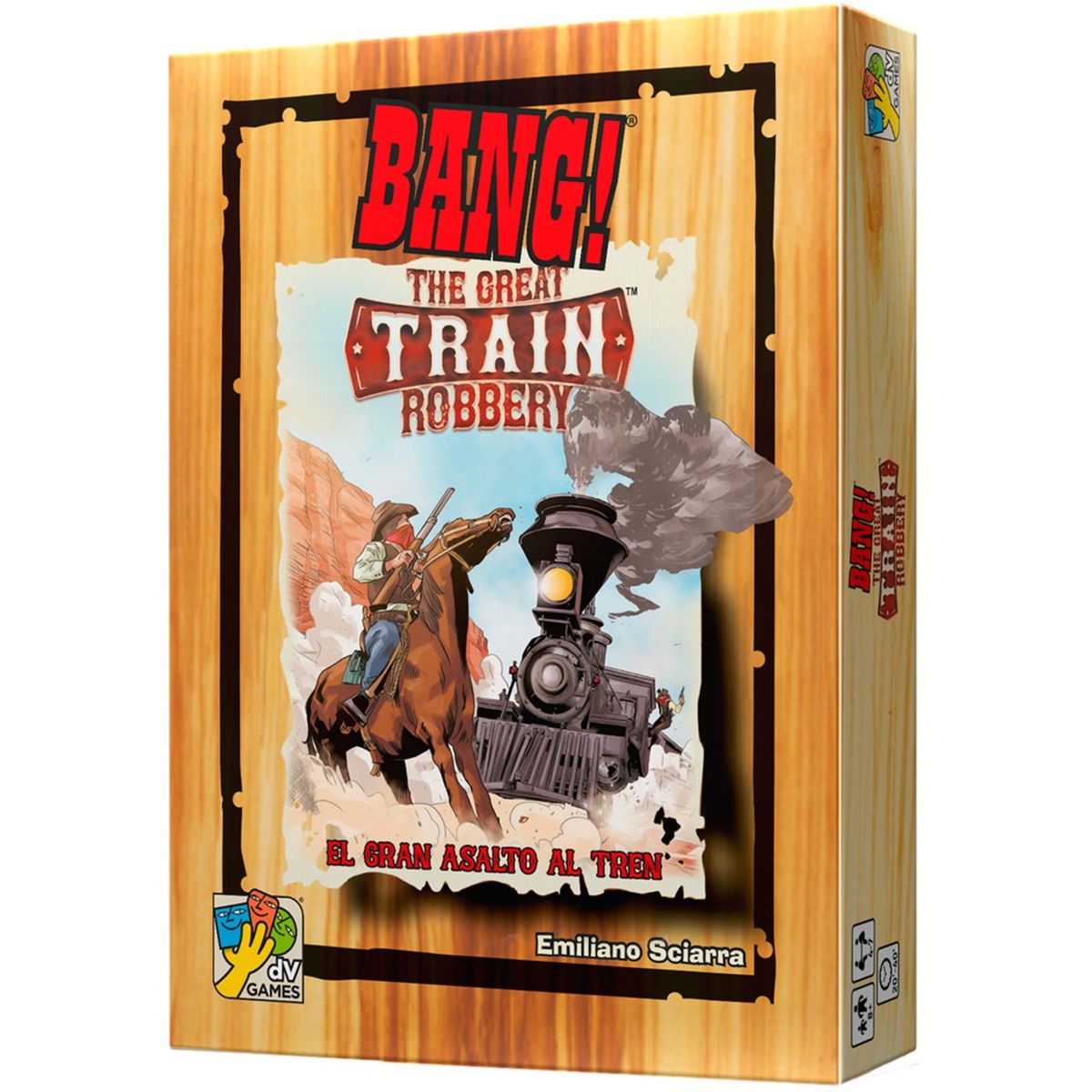 ASMODEE - Bang El Gran Asalto Al Tren Juego De Mesa