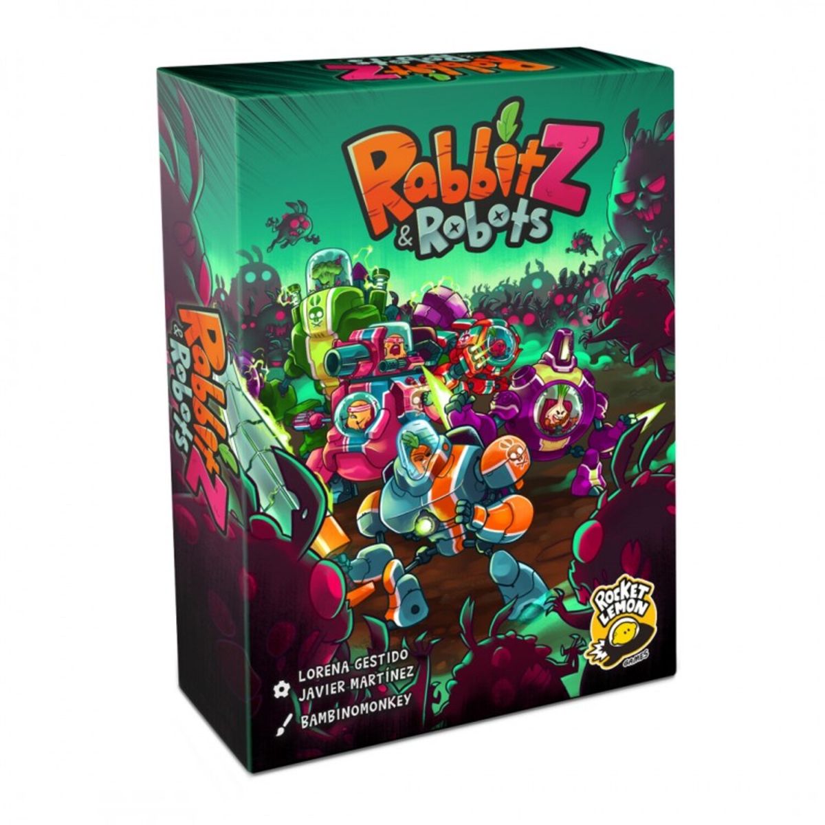 GENERICO - Rabbitz & Robots Juego De Mesa Español