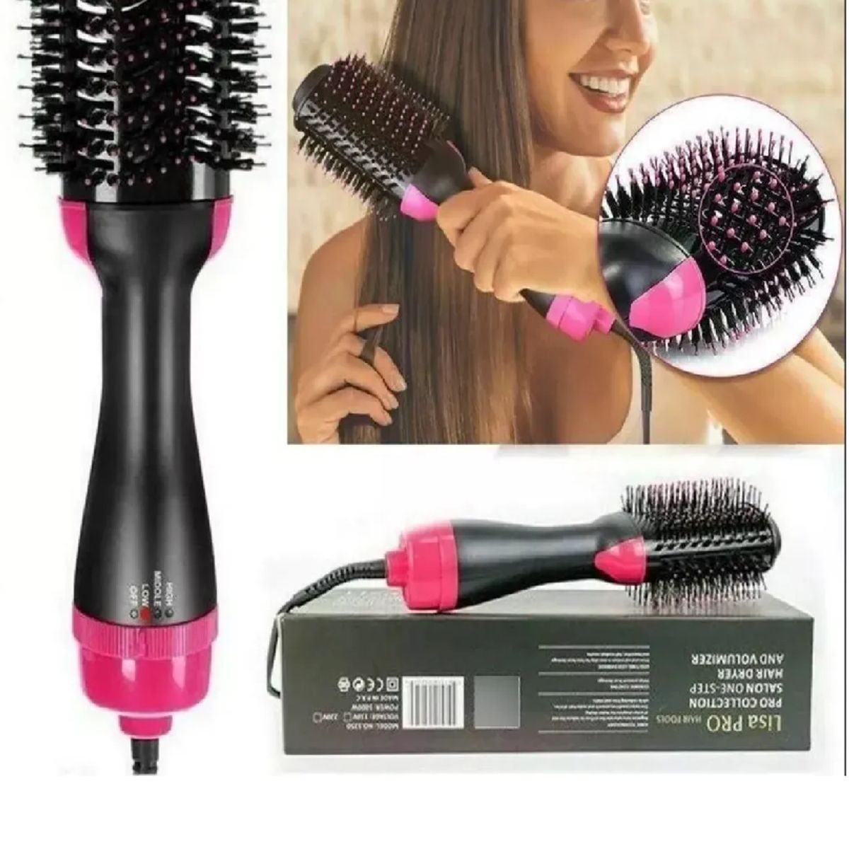 SKY - Combo Cepillo Secador Voluminizador One-step Mas Rizador