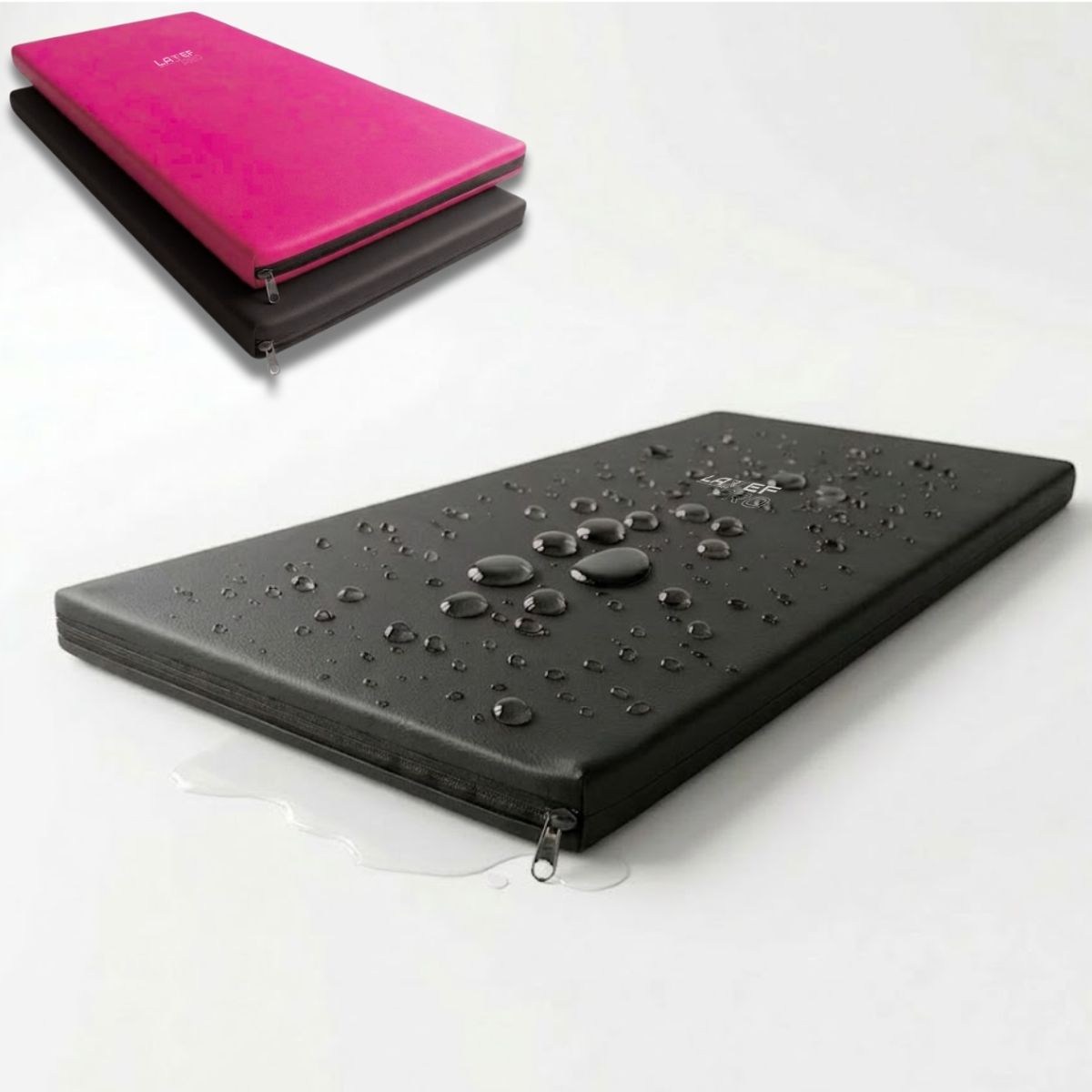 LAVEF - Colchoneta Fitness Antifluido de Alta Densidad para Gimnasio y Casa