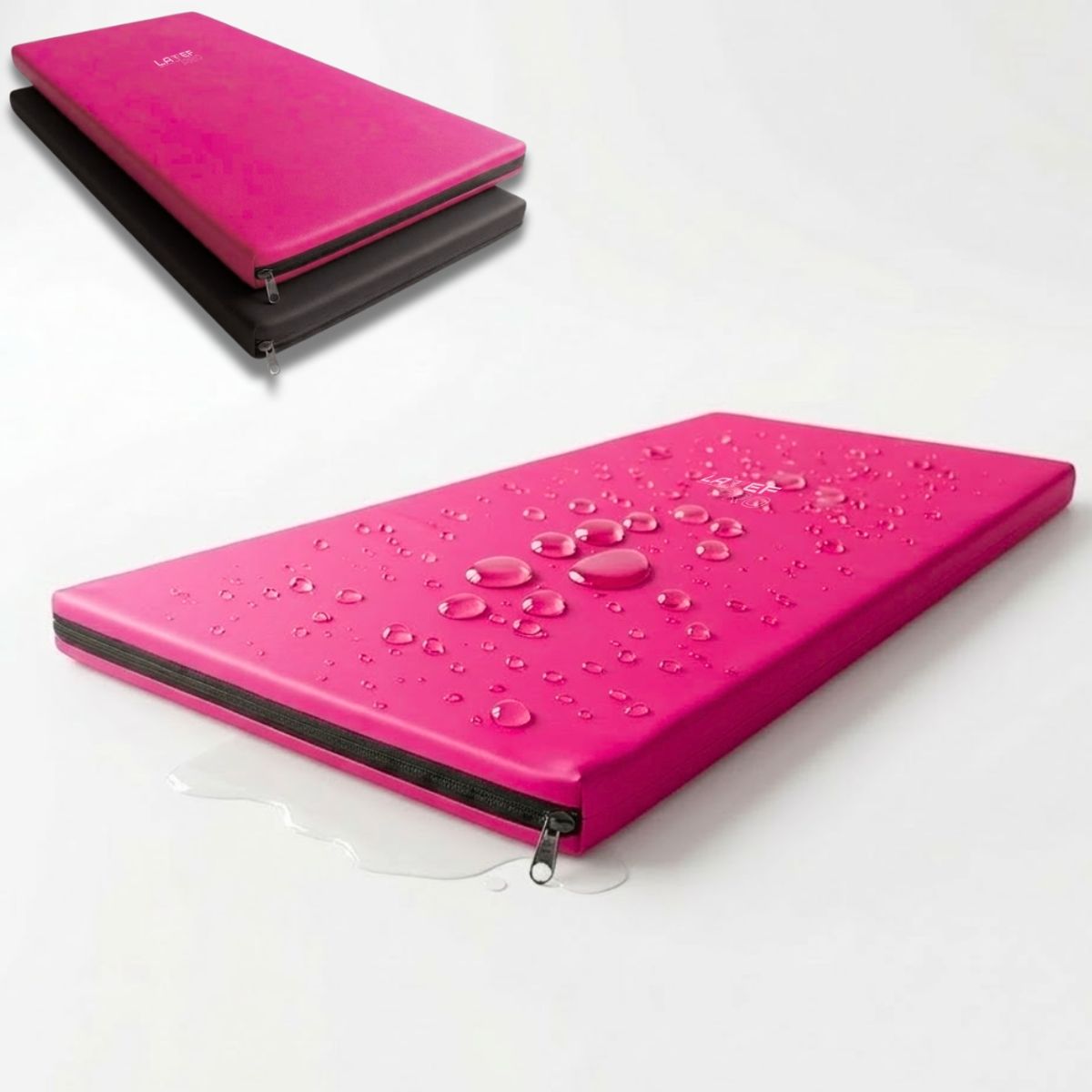 LAVEF - Colchoneta Fitness Profesional Antifluido para Gimnasio y Casa