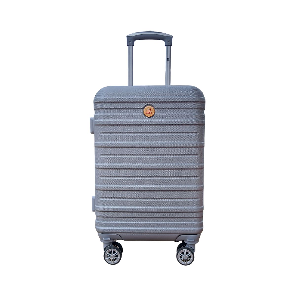 BIN COLOMBIA - Maleta De Viaje 25 Pulg Expandible Mediana Bin M021 Plata