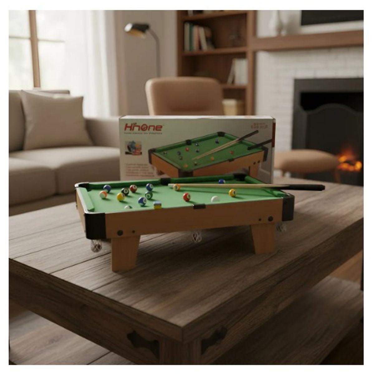 INFANTILES CAJUROMIX - Mesa De Billar De Juguete Mini Pool