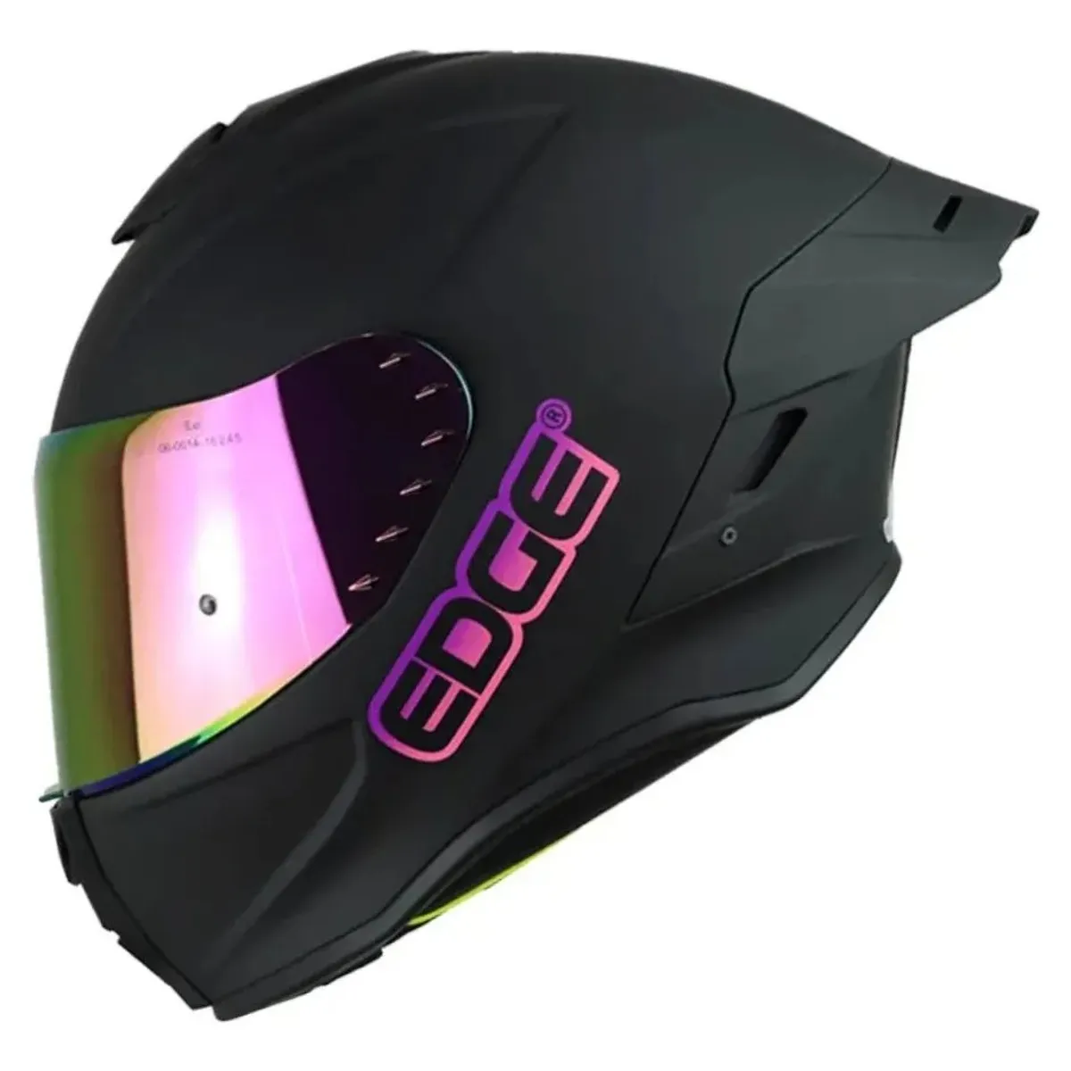 EDGE HELMETS - CASCO EDGE SHANGHAI CERTIFICADO ECE2206 TALLA M NEGRO MATE