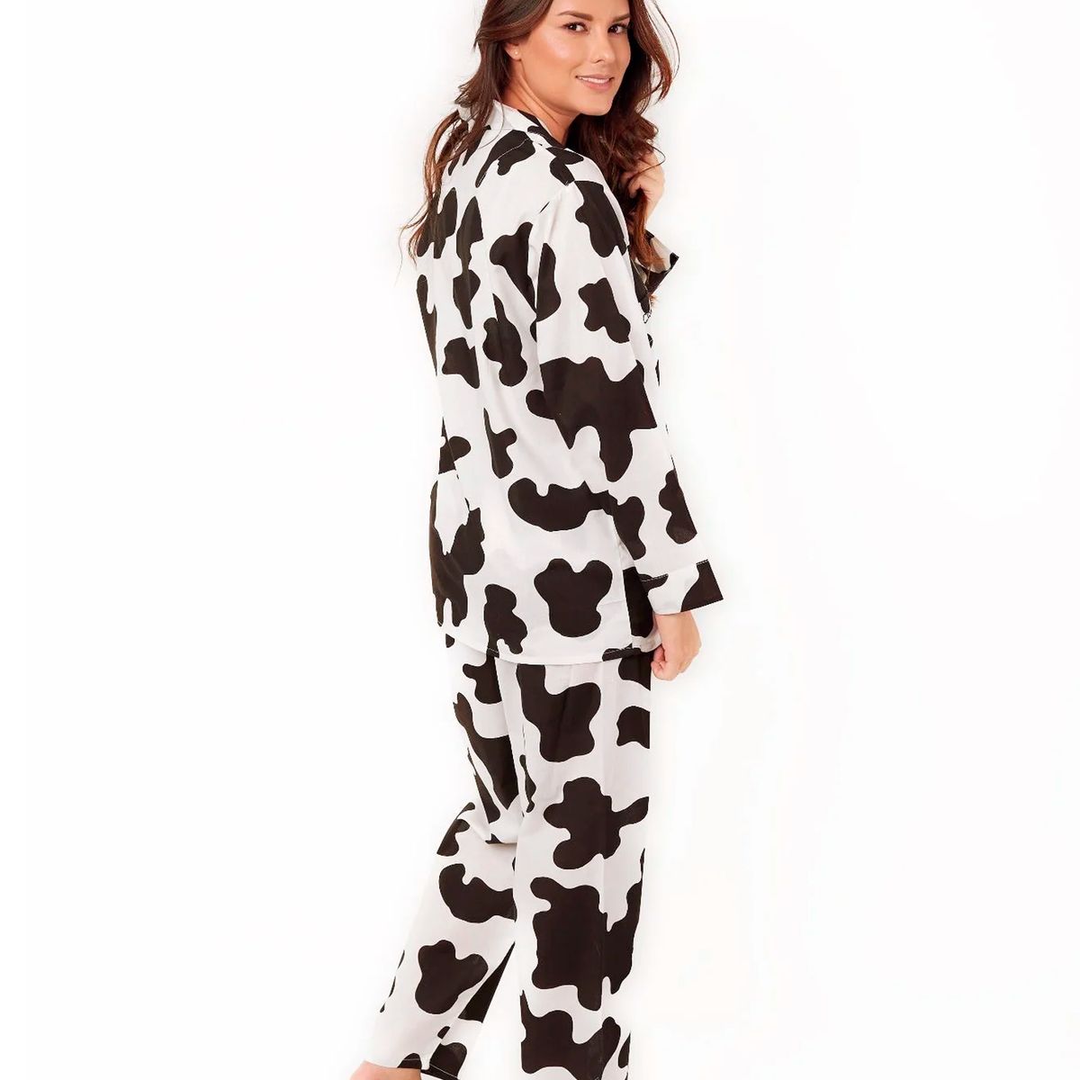 CLONHADAS - Pijama completa con pantalón Mujer Manga larga Clonhadas DANIELA ABRIGADO