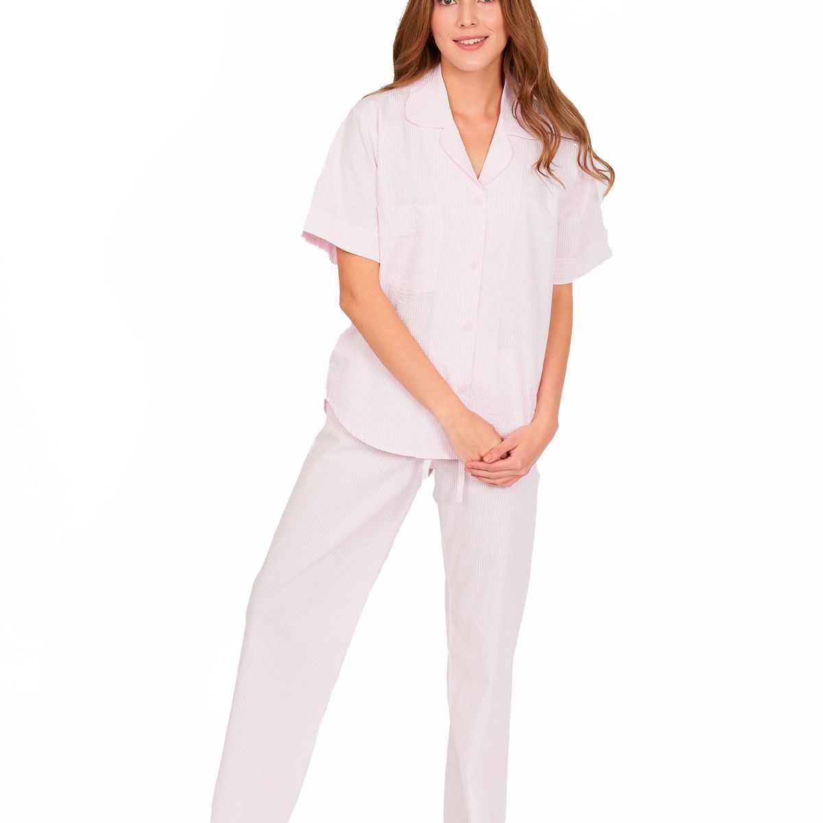 CLONHADAS - Pijama completa con pantalón Mujer Manga Corta Clonhadas SUSY